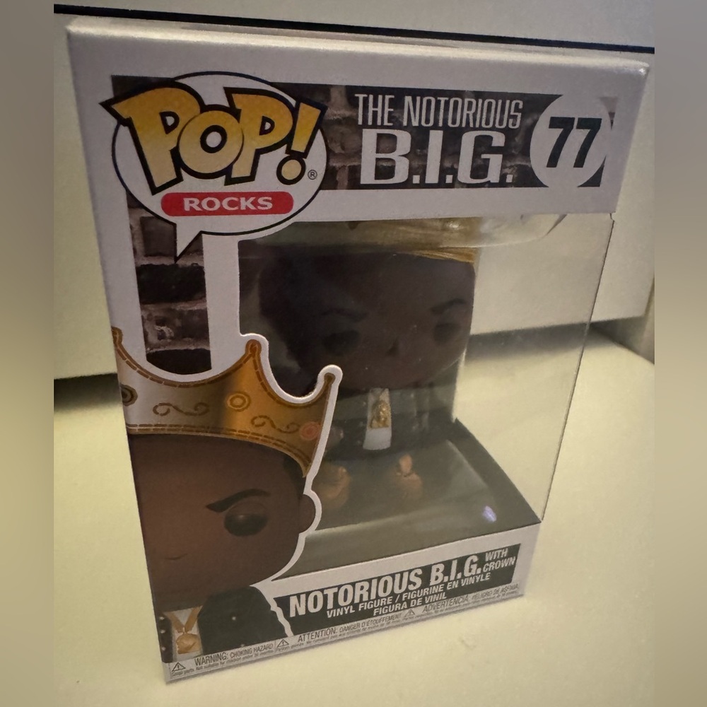 Funko Pop! Rocks Notorious B.I.G. Vinyl Figure #77